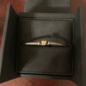 David Yurman heart bracelet
